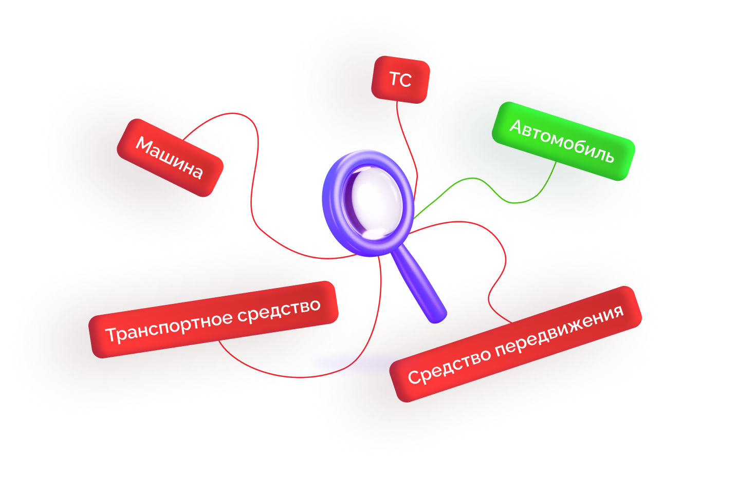 лупа с поиском